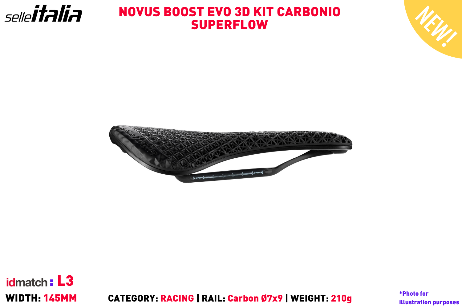 Novus Boost EVO Kit Carbonio Superflow | Hup Leong Company | The